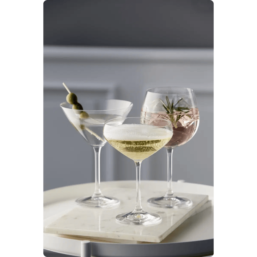 Lyngby Glas Martini 28 cl 4 stk, Juvel